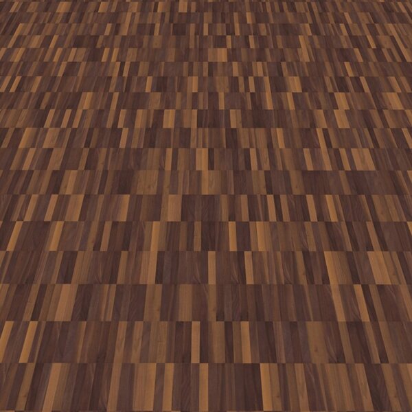 Mosaikparkett Nussbaum | roh, Natur, Parallelverband | 160x23x8mm