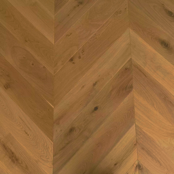 Französisch Fischgrätparkett 45° Colette Eiche gebürstet geölt Nut/Feder 510x92x10mm Rustikal