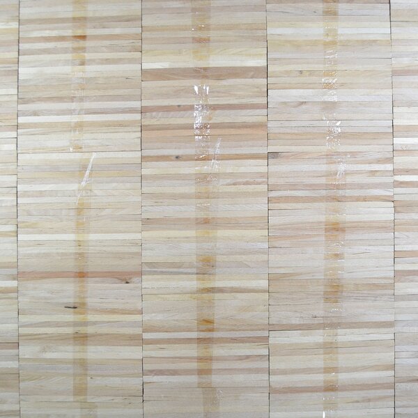 Industrieparkett Birke | roh, Standard, folienverklebt | 160x8x10mm