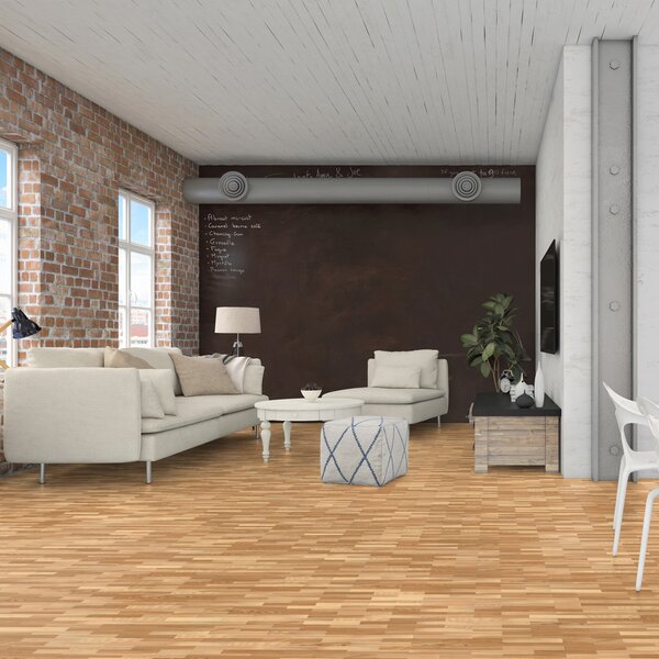 Mosaikparkett Esche hell beige englischer Verband