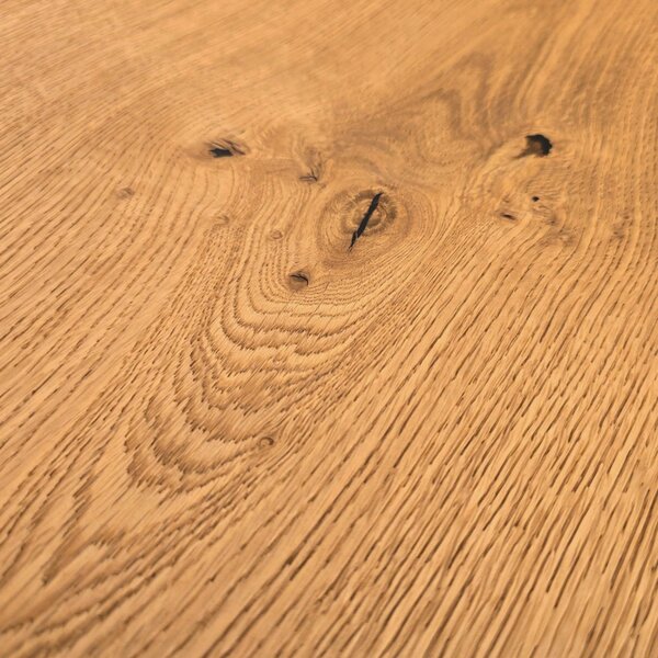 XXXXL Landhausdiele Eiche Lancaster | gebürstet, geölt, Naturell | 2200x400x18 mm