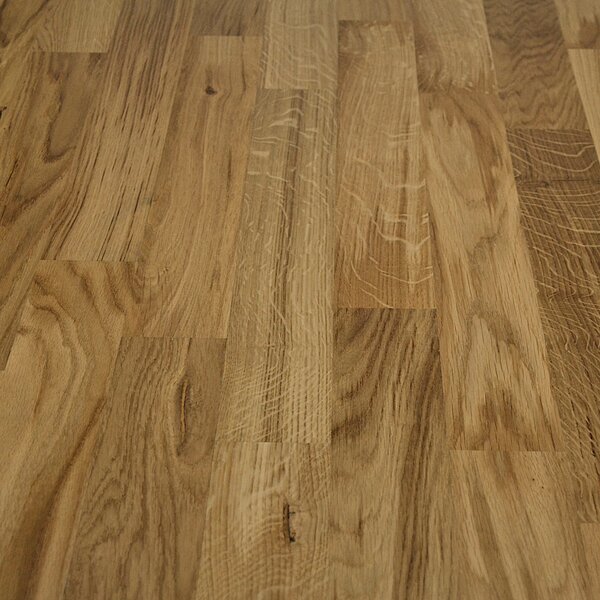 Einzelstabparkett Eiche Lavit | lackiert, Rustikal | 490x70x11mm