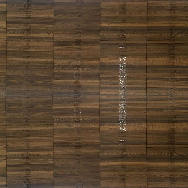 Industrieparkett Wenge | roh, Standard, folienverklebt | 160x8x10mm