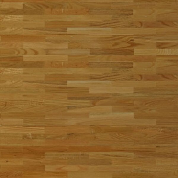 Einzelstabparkett Roteiche Riom | lackiert, Natur, R+L Stäbe | 490x70x11 mm