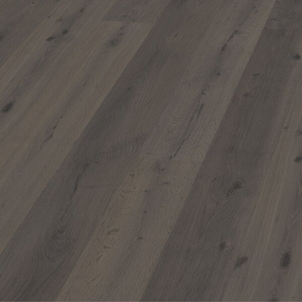 Muster zu Artikel #162542 Parkett Landhausdiele Ashburn Eiche gebürstet vergraut geölt Rustik