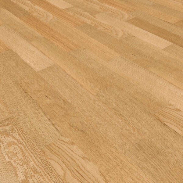 Einzelstabparkett Cox Eiche lackiert Nut/Feder 12mm Natur