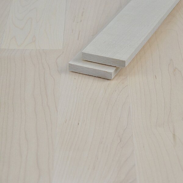 Lamparkett asiatischer Ahorn | lose Stäbe, roh, Standard | 225x45x10mm