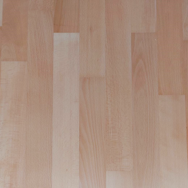 Einzelstabparkett Buche Lilie | gedämpft, lackiert, Struktur | 490x70x11mm