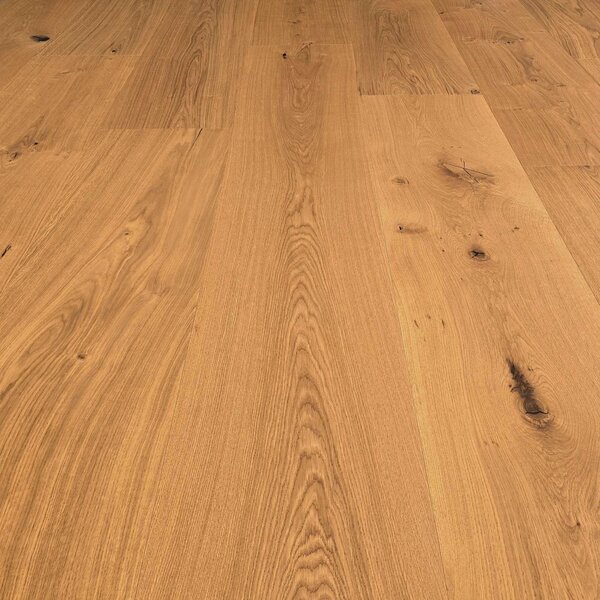 XXXXL Landhausdiele Eiche Lancaster | gebürstet, geölt, Naturell | 2200x400x18 mm