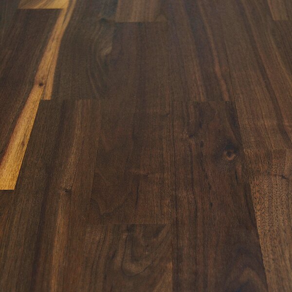 Einzelstabparkett amerik. Nussbaum Saman | geölt, Struktur | 400x70x10 mm