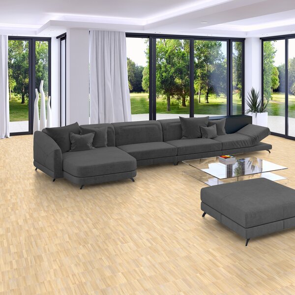 Mosaikparkett Esche hell-beige Natur geschliffen