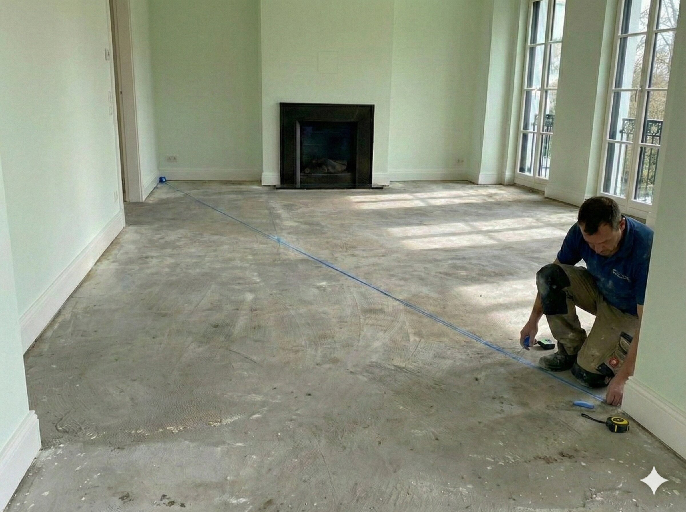 Verlegerichtung Fischgrätparkett 1