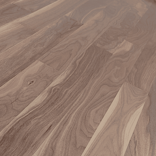 Einzelstabparkett Nussbaum Sevran | lackiert, Standard | 900x90x10mm