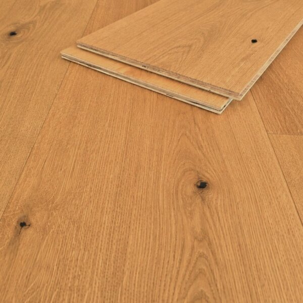 XXXXL Landhausdiele Eiche Lancaster | gebürstet, geölt, Naturell | 2200x400x18 mm
