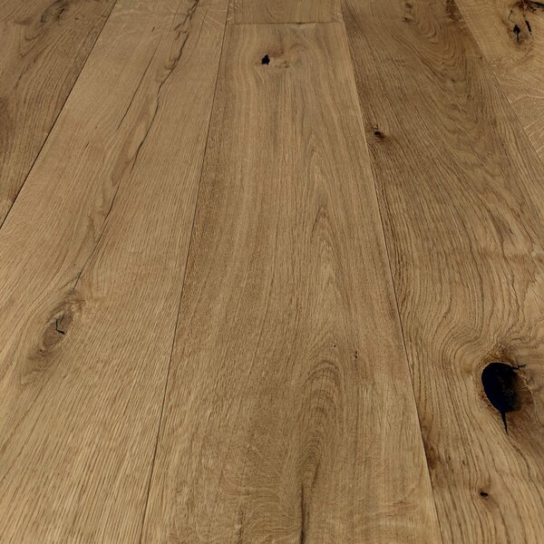 XXL Landhausdiele Eiche Beverly | angeräuchert, handgehobelt, geölt, Country | 2200x260x15 mm