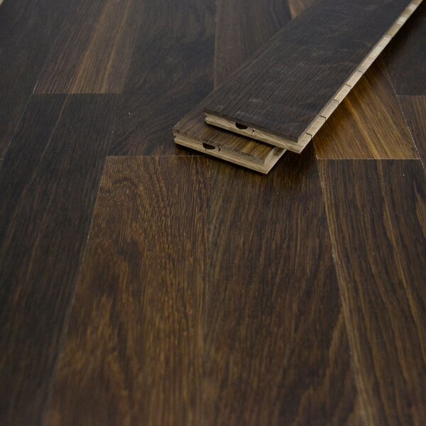 XL Einzelstabparkett Räuchereiche Rennes | lackiert, Select | 700x90x11mm