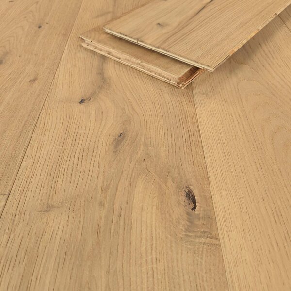 Landhausdiele Eiche Sierra L | gebürstet, Rohholzoptik geölt, Country | 1900x240x14 mm