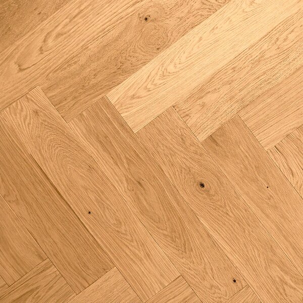 Muster zu Artikel #162602 XL Fischgrät Eiche Eugene | gebürstet, geölt, Natura | 735x145x14 mm