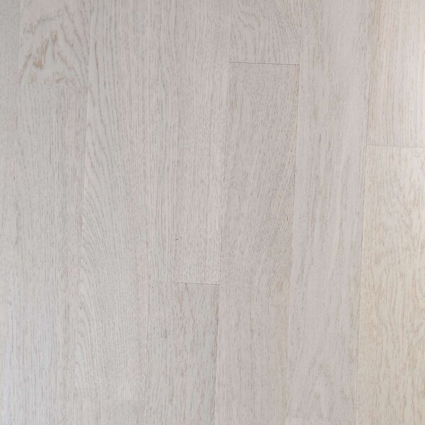 Einzelstabparkett Eiche Tours | Natur, grau lackiert | 490x70x10mm