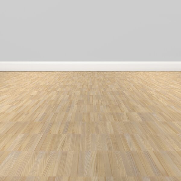 Mosaikparkett Esche hell-beige Natur geschliffen Parallelverband