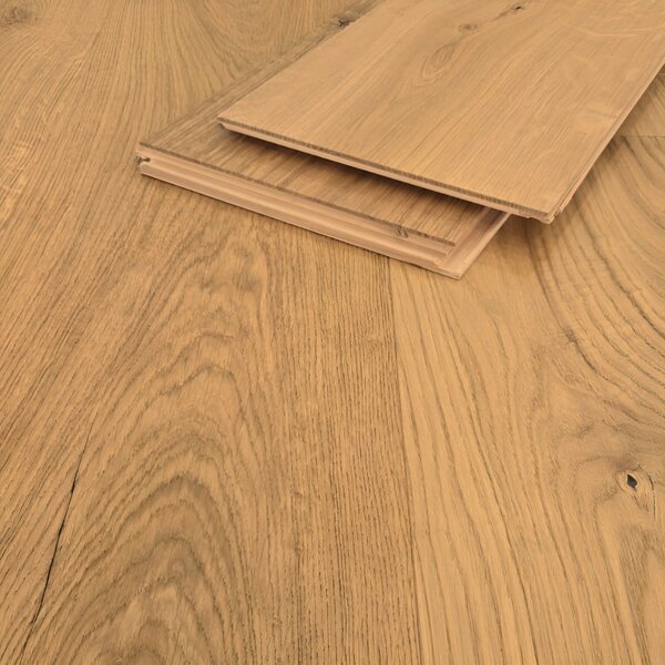 XL Landhausdiele Eiche Loretto | gebürstet, geölt, Country | 2200x245x15 mm