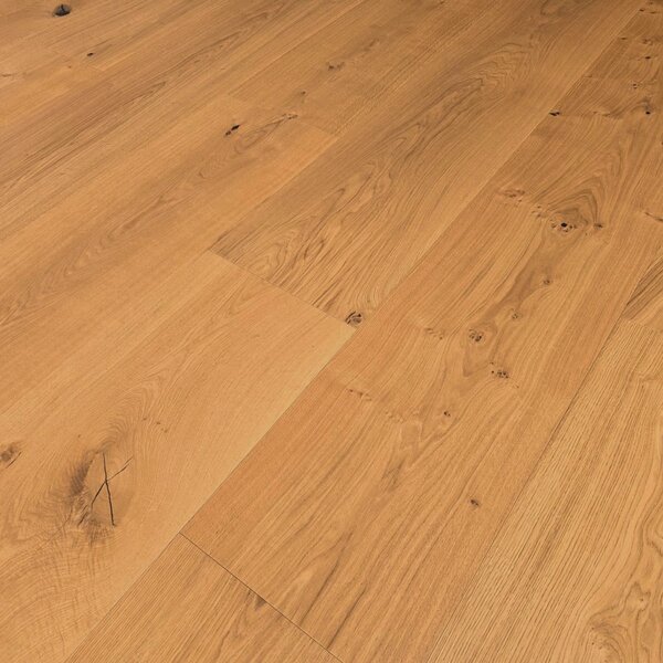 XXXXL Landhausdiele Eiche Lancaster | gebürstet, geölt, Naturell | 2200x400x18 mm