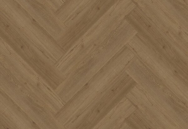 Fischgrät Vinylboden Lalona 361 Eiche braun Klebevinyl 2,5mm massiv TAMI life