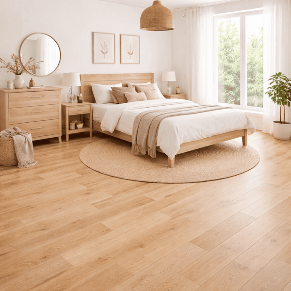 Massivholzdiele Eiche | roh, Natur/Standard | 800-1200x90x14mm