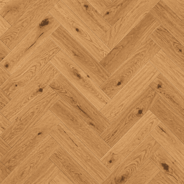 Muster zu Artikel #167574 Fischgrät Eiche Rignac | gebürstet, geölt, Rustik | 600x120x14 mm