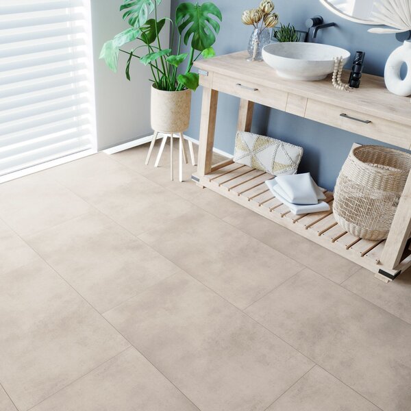 Vinylboden Otama 454 Fliese beige Klicksystem 5,5mm SPC-Träger TAMI Life