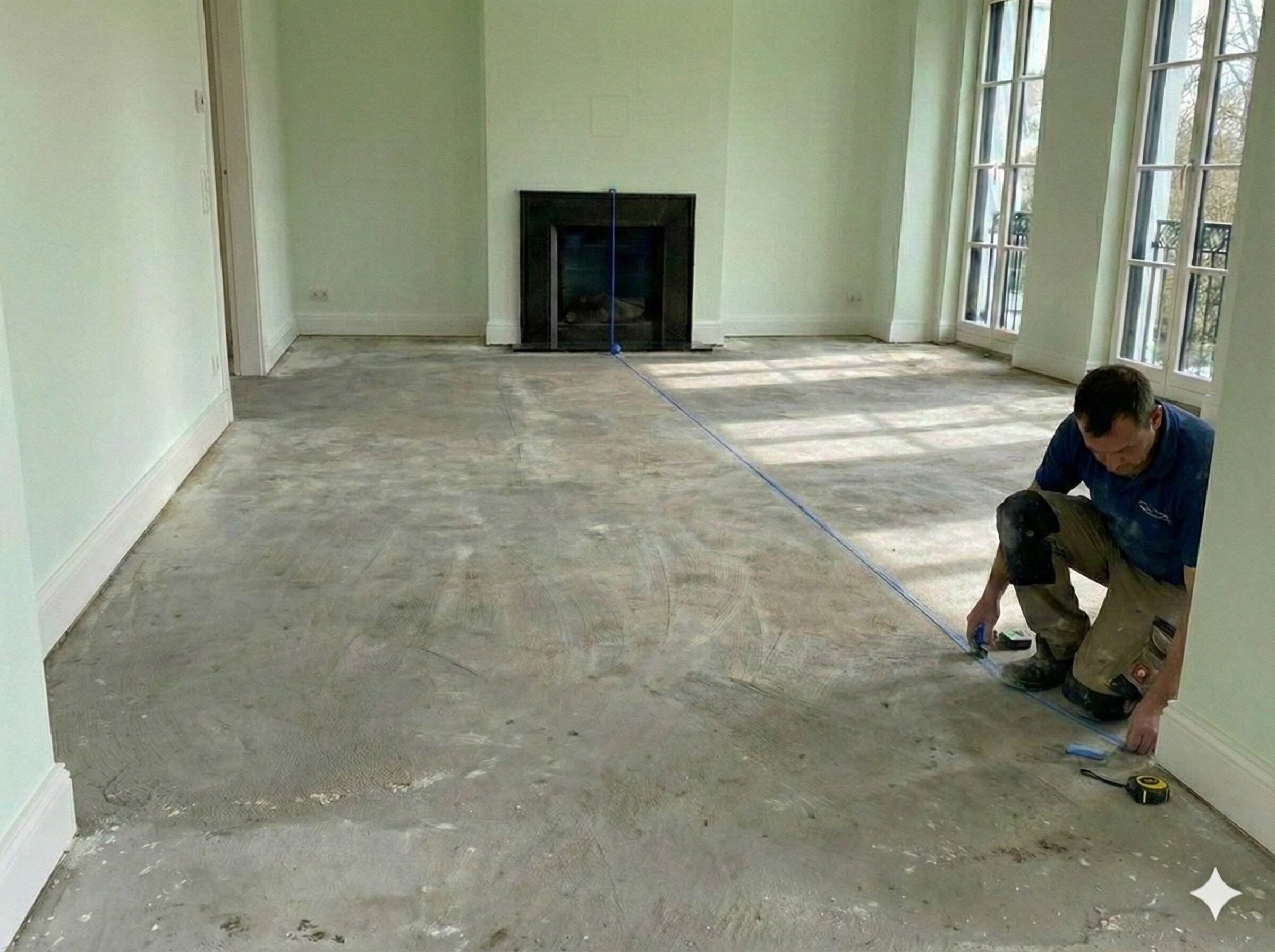 Verlegerichtung Fischgrätparkett 2