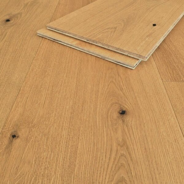 XXXXL Landhausdiele Eiche Lancaster | gebürstet, geölt, Naturell | 2200x400x18 mm