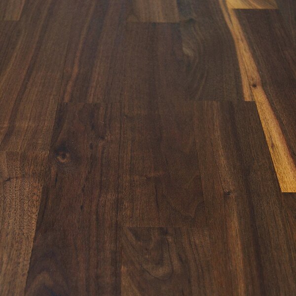 Lamparkett amerikanischer Nussbaum | englischer Verband, roh, Standard | 250x50x10mm