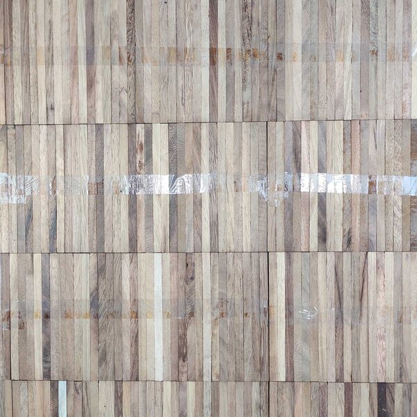 Industrieparkett Iroko | roh, Standard, folienverklebt | 160x10x10mm