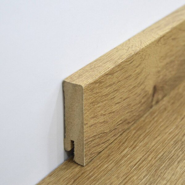 Sockelleiste Cube Dekor Eiche 2400x58x16mm