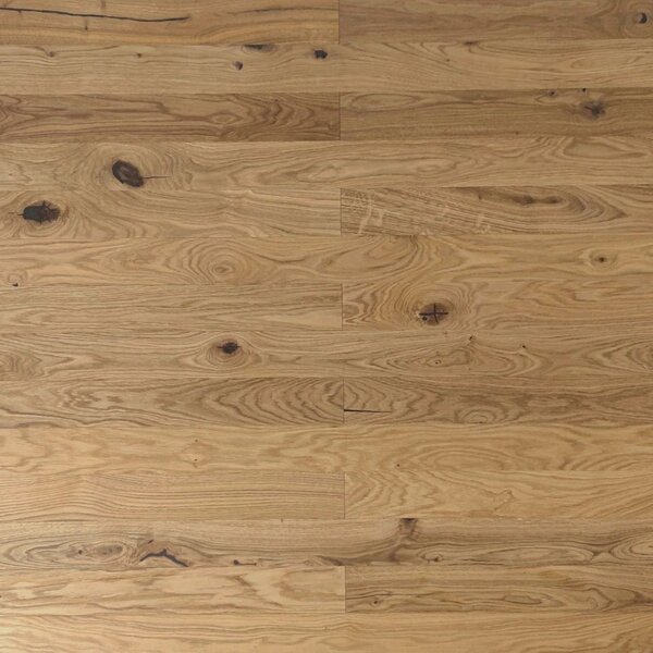 Landhausdiele Eiche Stanley | gebürstet, geölt, Rustik | 1740x90x13,5 mm