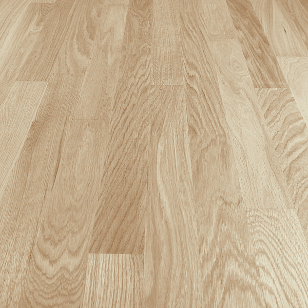 Einzelstabparkett Pantin Eiche roh Nut/Feder 490x70x11mm Natur