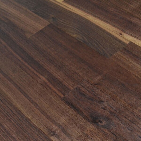 Lamparkett amerikanischer Nussbaum | englischer Verband, roh, Standard | 250x50x10mm