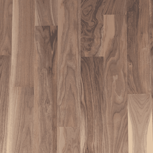 Einzelstabparkett Nussbaum Sevran | lackiert, Standard | 900x90x10mm