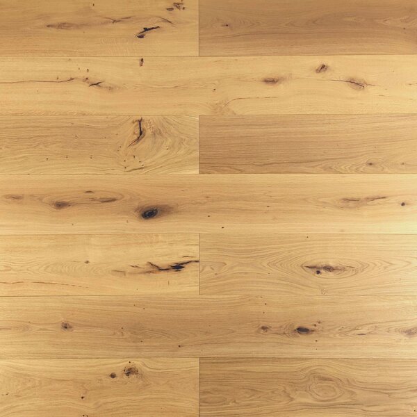 XXL Landhausdiele Eiche Beach | gebürstet, geölt, Rustik | 2200x260x15 mm