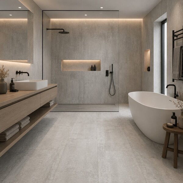 Klebevinyl Ustica Beton 366 hell 2,5 mm massiv TAMI Life