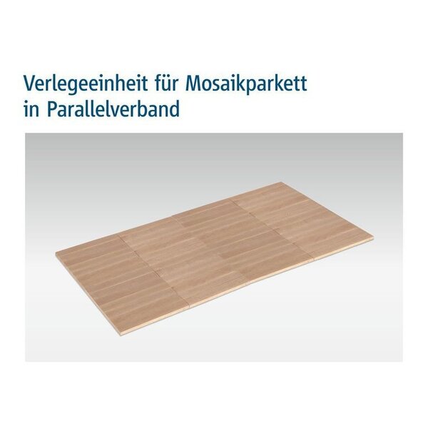 Mosaikparkett Ipe | roh, Standard, Parallelverband | 160x22x8mm