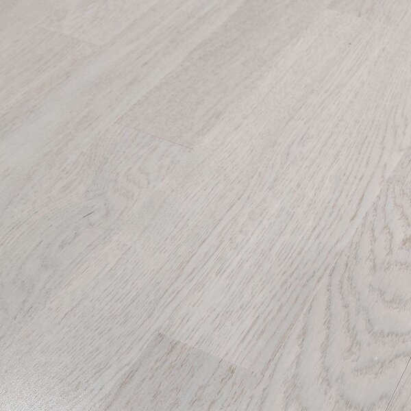 Einzelstabparkett Eiche Tours | Natur, grau lackiert | 490x70x10mm