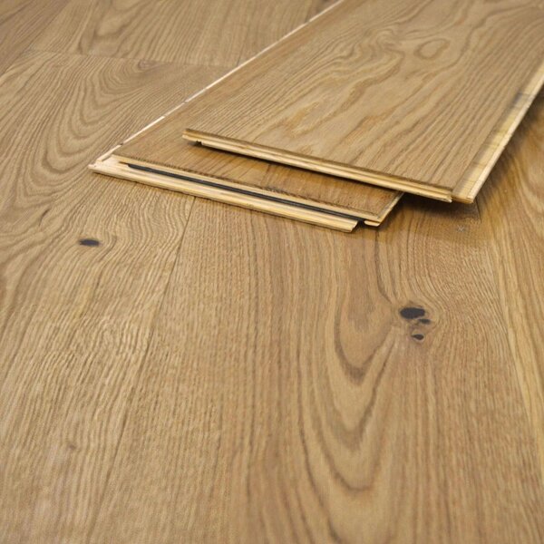 Muster zu Artikel #162578 MEFO FLOOR Landhausdiele Eiche Markant schwarz gespachtelt Rubio Monocoat