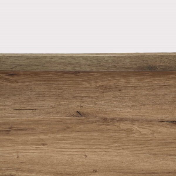 Sockelleiste Cube Dekor Eiche 2400x58x16mm