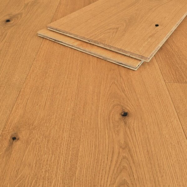 XXXXL Landhausdiele Eiche Lancaster | gebürstet, geölt, Naturell | 2200x400x18 mm