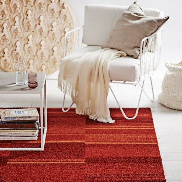 Kurzflor Teppich rot gestreift 160×230 online kaufen Kurzflor Teppich rot gestreift 160×230 online kaufen